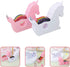 STOBOK 2pcs Cartoon Tape Dispenser, Rainbow Tape Holder and Washi Paper Cutter for Office Home