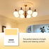KOHEOPT G25 Bulbs,120V 5W(60W 3000K CRI85+ Bathroom,E26 Non-Dimmable (2 Pack) LED Globe Light Equivalent), Warm White