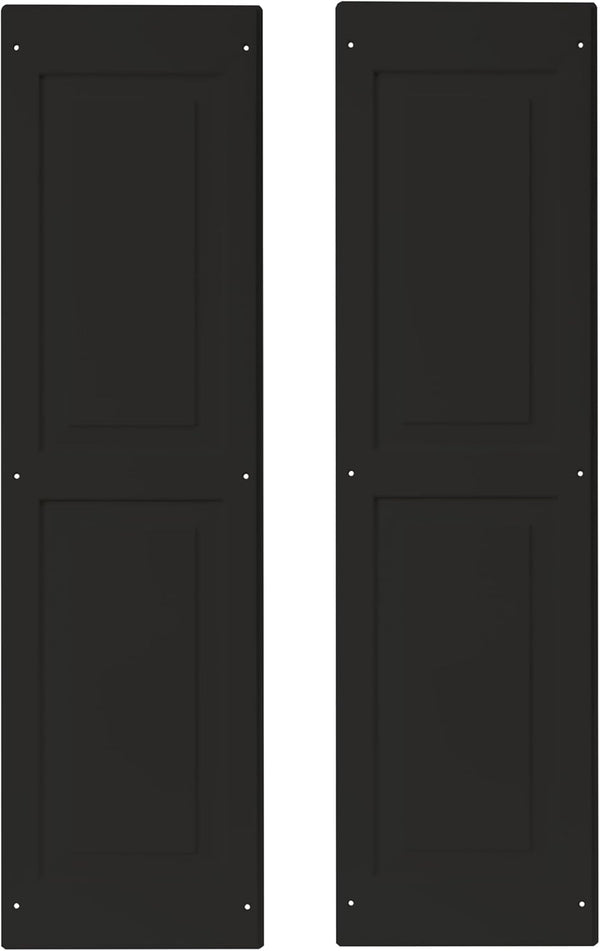 Shed Shutters Raised Panel 12" W x 43" H for Sheds, Playhouses,