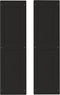 Shed Shutters Raised Panel 12" W x 43" H for Sheds, Playhouses,