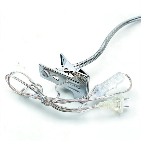 5W 3 19.68 INCH 50 CM 110V 220V 85V 265V 500LM QUANS Colors LED COB Clip on Light Silver Tube Desk Flexible Table Bed