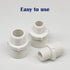 9PCS 1" to 3/4" PVC Pipe Fitting, Hex Nipple G1 Male X G3/4 Male Coupling Adaptor for Thread Plumbing Connection