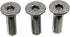 Fullerkreg 18-8 Stainless Steel Hex Drive Flat Head Screw M5 x 0.8 mm Thread, 12 mm Long, Packs of 100