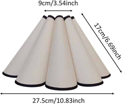 WeiLaiKeQi Petal Cloth Lamp Shade Wall Light Cover, Pendant Light Shade, Lamp Cover for Floor Lights, M