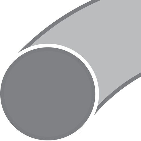 253 Neoprene O-Ring, Round, Black, 70A Durometer, 5-3/8" ID, 5-5/8" OD, 1/8" Width (Pack of 10)