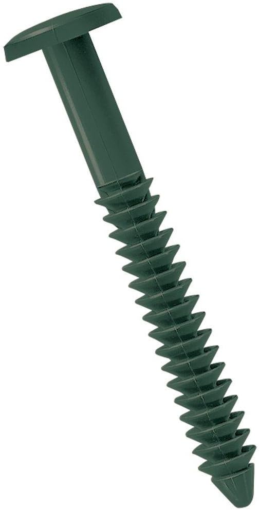 MidAmerica Forest Green 3" Shutter Lok Peg Fasteners 60 Pack Spikes Longer and