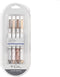 TUL Limited Edition Retractable Gel Pens, Sunset Shades, Medium Point, 0.7 mm, Pearl White Barrel, Blue Ink, Pack of 4