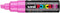 UNI POSCA PC-8K CHISEL TIP MARKER PEN- PINK (BOX OF 6)