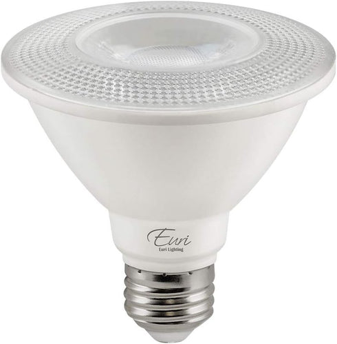Euri Lighting EP30-11W6050es Dimmable LED PAR30 Short Neck, 11W (75W Equal), Cool White (5000K), 850lm, 80 CRI, 40