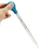 2Pcs Glass Graduated Dropper Pipette, 10ml Lab Dropper Pipettes with Rubber Cap and 1Pc Cleaning Brush