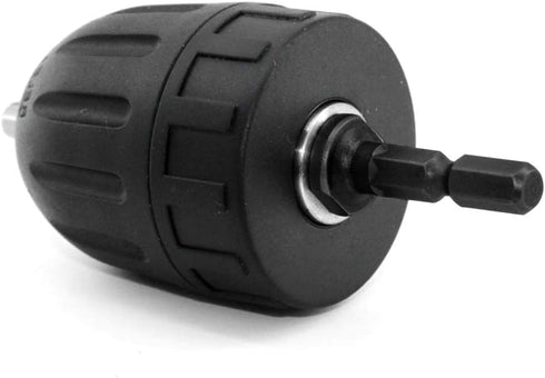 Yakamoz Quick Change 1/4-Inch Hex Shank Keyless Drill Chuck Screwdriver to Drill Converter Tool