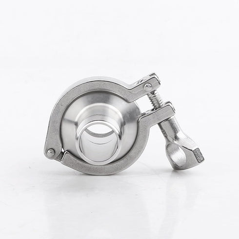 LZZYYU 1pcs use(DN15x50.5) Tri Clamp Cover with Thread Ferrule Adapter and Silicone Gasket - for Beer, Dairy, Food