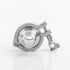 LZZYYU 1pcs use(DN15x50.5) Tri Clamp Cover with Thread Ferrule Adapter and Silicone Gasket - for Beer, Dairy, Food