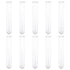 10pcs Test Tube Professional Bottle, Glass Container for Scientific Experiments