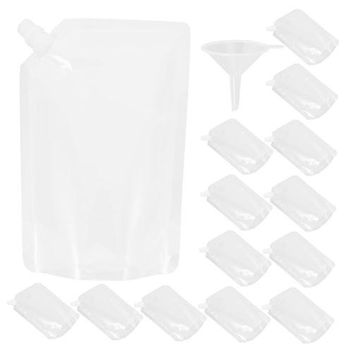 Liquid Beverage Storage Punch Bags Plastic Milk Holders Alcohol Pouches for Liquor Juice Containers for Party Leakproof