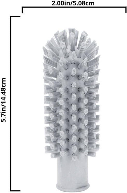 SPARTA Multi-Purpose Valve Brush, Round Pipe Brush with Polyester Bristles, Color Coded for Commercial Cleaning