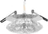 Haofy Ceiling Crystal Light Fixture, LED Recessed Lamp, Modern Chandelier Home Lighting