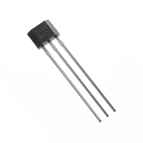 30pcs A3144 Hall Effect Sensor for High-Temperature Operation, 3 Pins