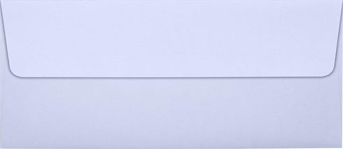 LUXPaper #10 Business Envelopes, Peel & Press, 4 1/8" x 9 1/2", Lilac Purple, 80lb Text, 50 Qty