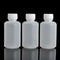 50Pcs 60ml 2oz PE Plastic Empty Small Mouth Graduated Lab Chemical Container Reagent Bottles for Liquid Storage