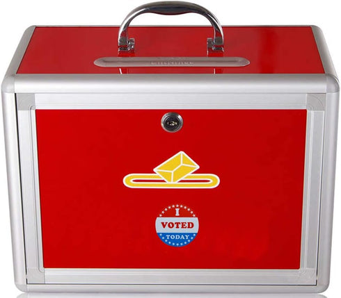 Hybsk I Voted Today with Red, White, and Blue Circle Stickers 1.5 Inch Round, 500 Labels Per Roll