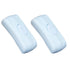 2 Pcs Inline Switch, White Cord Appliance Switch, Button ON Off for Lamp, Rated 2A 250V, Replacement for LED Electrical