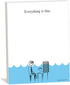 Funny Notepads (4-Pack) - Everything is Fine, This is my life Now, and I'm not even trying anymore