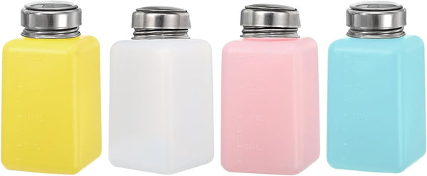 MECCANIXITY Solvent Alcohol Dispenser - 6.8oz/200ml Push Down Liquid Dispenser Pump for Acetone Cleanser