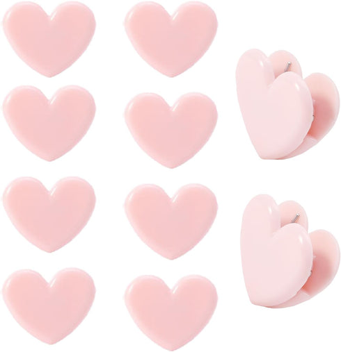 Heart Shaped Binder Clips, 30pcs, Mini Decorative Paper Clips, Paper and Bag Clips for Coffee Office Photos