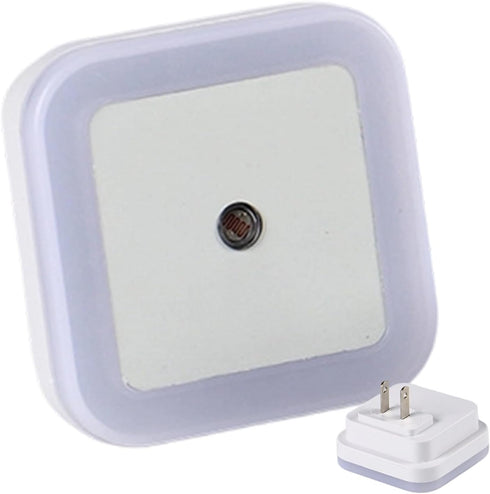 Generic Dusk to Dawn Night Light Square Plug in Lamp, Smart Light Sensor