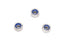 cSeao 60pcs M6 x 1.0mm Nylon Inserted Self Locking Nut, 304 Stainless Steel, Silver Tone