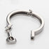 ZGHQHCDRH 1pcs 304 Applications(154mmx168mm) Stainless Steel Tri Clamp Ferrule - Heavy Duty Sanitary Fitting
