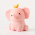 QANYI Elephant Night Light for Kids, Pink Elephant Lamp with Dimming Nursery