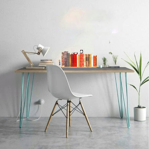 Expandable Desktop Bookshelf Organizer, Counter Bookcase Desk Storage Rack for Office Supplies, Kitchen, Bathroom (Size