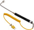 K Type Thermocouple, Temperature Probe Thermocouple Heat Resistant Steel with Insulated Handle
