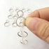 ZYAMY 100pcs 10mm Ceiling Light Connectors Clips ID Metal Chandelier Hanger Pins Pendant Light Fastening Pin
