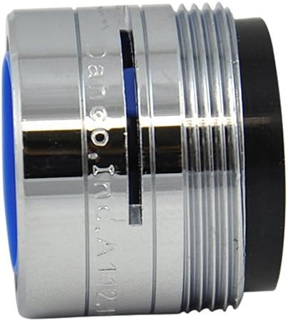 Danco Chrome Dual Thread Slotted Water-Saving Aerator, 15/16-27 Male X 55/64-27 Female, 10489