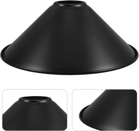 8.66 Inch ARTIBETTER Industrial Vintage Metal Chandelier Shade Retro Cone Ceiling Holder Replacement Lamp Cover