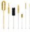 ULAB Scientific Lab Cleaning Brush Set, 7 Sizes including Beaker, Buret, Cylinder, and Tube Brushes