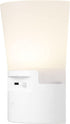Dimmable 45123, 1 Pack, GE Ultrabrite Sconce LED Night Light GEPlug-In, Energy Efficient, Dusk-to-Dawn Sensor