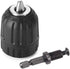 Yakamoz Quick Change 1/4-Inch Hex Shank Keyless Drill Chuck Screwdriver to Drill Converter Tool