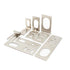 M8 M12 M18 SN04 L-Shaped Straight I Type Mounting Iron Bracket for Inductive Proximity Sensor (10 Pack, M12-I TYPE)