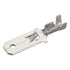 Baomain 1/4" Male Spade Quick Splice Crimp Terminals 6.3mm Non Insulated Connector Pack of 100.