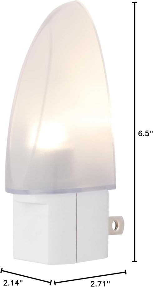 11375 Lights by Night LED Night Light, Plug-in, Dusk to Dawn Sensor, Warm White, UL-Certified, Energy Efficient, Ideal