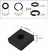 ( 12+12 Sets 1/2 & 3/8" Impact Retaining Ring Clip Friction Ring Hog Ring with O-Ring for Milwaukee Electric Pneumatic Type Impact Wrench, Includes Install Tool by QMTCYXGS