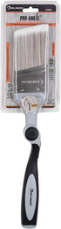 ROLLINGDOG 2.5Inch Paint Edger Brush, Angled Extension Pole Brush for High Walls Ceiling, Trimming and Cutting Painting