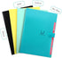 SKYDUE Expanding File Folder with 32 Labels, 5 Pockets A4 Letter Size Accordion Folder Paper Organizer for School and