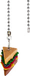 OMYZERO Ceiling Fan Pull Chain - 12 Inch Sandwich Ceiling Fan Pull Chain