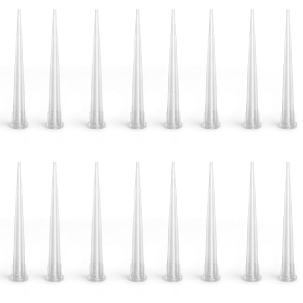 ONiLAB 10 UL Pipette Tips, 1000 PCS Universal Plastic Liquid Tips, Autoclavable, Transparent Polypropylene