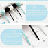 IXIGER Plush Pens, Cute Fluffy Ball Top Pens, Colorful Gift Pen for Easter and Party Supplies, 3 pcs Fun Pens